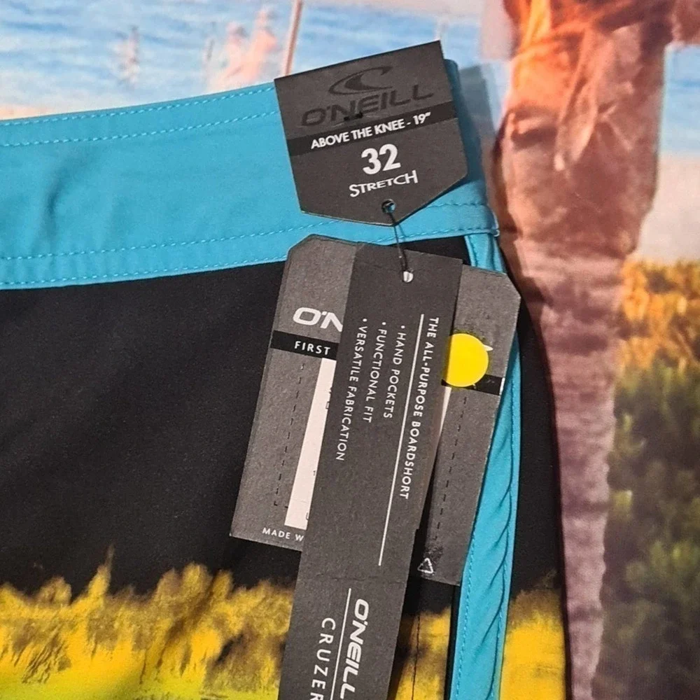 O'Neill Board Shorts Trunks Size 30 NWT